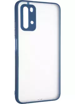 Gelius Bumper Mat Case New for Xiaomi Redmi 9Т Blue
