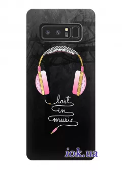 Чехол для Galaxy Note 8 - Lost in music