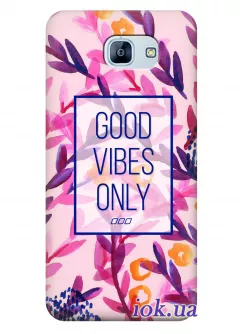 Чехол для Galaxy A8 2016 - Good vibes only