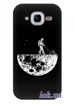 Чехол для Galaxy J2 2016 - Лунная уборка