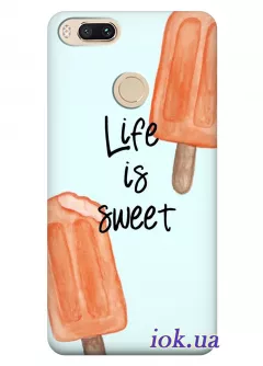 Чехол для Xiaomi Mi A1 - Life is sweet