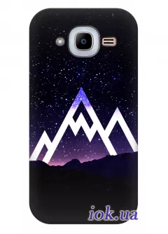 Чехол для Galaxy J2 2016 - Необычные горы