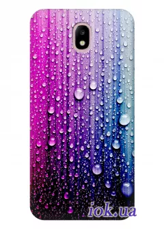 Чехол для Galaxy J7 Pro - Color rain
