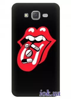 Чехол для Galaxy J7 - The Rolling Stones