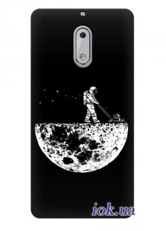 Чехол для Nokia 6 - На луне
