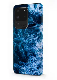 Samsung Galaxy S20 Ultra гибридный противоударный чехол LoooK с картинкой - Океан
