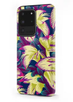 Samsung Galaxy S20 Ultra гибридный противоударный чехол LoooK с картинкой - Лилии