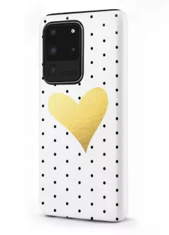 Samsung Galaxy S20 Ultra гибридный противоударный чехол LoooK с картинкой - Love