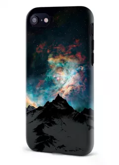 Apple iPhone 7 гибридный противоударный чехол LoooK с картинкой - Сияние в горах