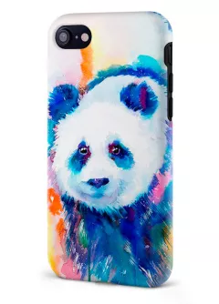 Apple iPhone 7 гибридный противоударный чехол LoooK с картинкой - Панда из красок
