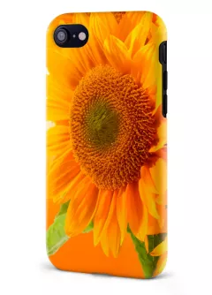 Apple iPhone 7 гибридный противоударный чехол LoooK с картинкой - Цветок солнца