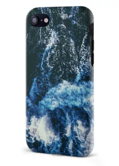 Apple iPhone 7 гибридный противоударный чехол LoooK с картинкой - Шторм в океане