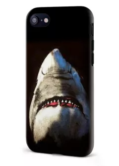Apple iPhone 7 гибридный противоударный чехол LoooK с картинкой - Акула