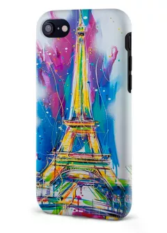 Apple iPhone 7 гибридный противоударный чехол LoooK с картинкой - Отдых в Париже