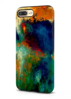 Apple iPhone 7 Plus гибридный противоударный чехол LoooK с картинкой - Пятна красок