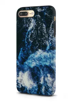 Apple iPhone 7 Plus гибридный противоударный чехол LoooK с картинкой - Шторм в океане