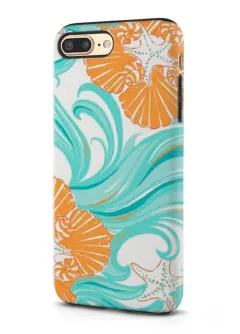Apple iPhone 7 Plus гибридный противоударный чехол LoooK с картинкой - Морская красота