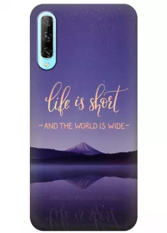 Чехол для Huawei P Smart Pro - Life is short