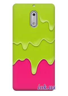 Чехол для Nokia 6 - Яркое мороженное
