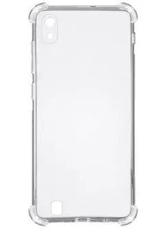 TPU чехол GETMAN Ease logo усиленные углы для Samsung Galaxy A10 (A105F), Бесцветный (прозрачный)