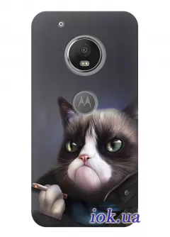 Чехол для Motorola Moto G5 Plus - Босс