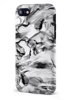 Apple iPhone 8 гибридный противоударный чехол LoooK с картинкой - Серый опал