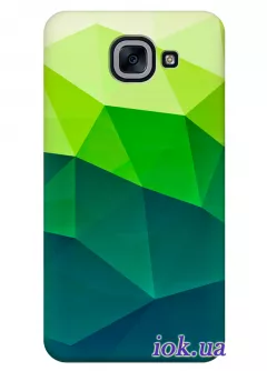 Чехол для Galaxy J7 Max - Зелёные оттенки