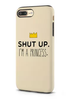 Apple iPhone 8 Plus гибридный противоударный чехол LoooK с картинкой - I'm a princess