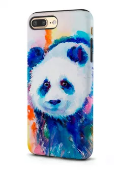 Apple iPhone 8 Plus гибридный противоударный чехол LoooK с картинкой - Панда из красок