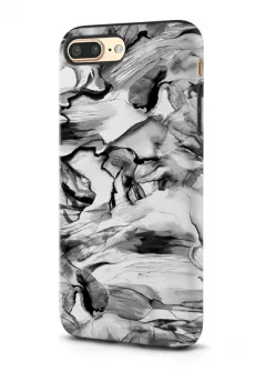 Apple iPhone 8 Plus гибридный противоударный чехол LoooK с картинкой - Серый опал