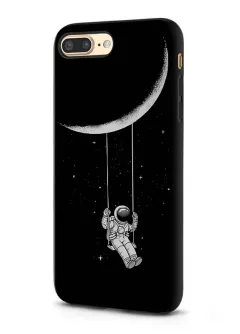 Apple iPhone 8 Plus гибридный противоударный чехол LoooK с картинкой - Качеля на луне