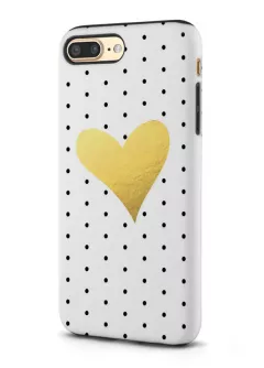 Apple iPhone 8 Plus гибридный противоударный чехол LoooK с картинкой - Love