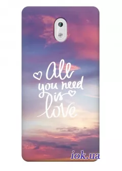 Чехол для Nokia 3 - Всё что нужно это любовь
