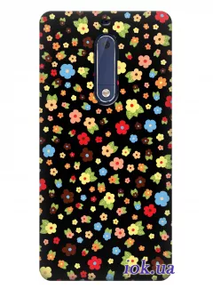 Чехол для Nokia 5 - Цветочки
