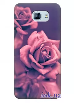 Чехол для Galaxy A8 2016 - Roses