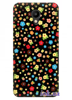 Чехол для Meizu M6 - Цветочная поляна