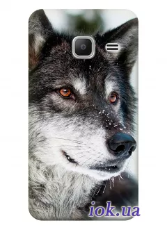 Чехол для Galaxy J1 2016 - Wolf