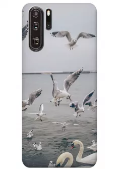 Чехол для Huawei P30 Pro - Морские птицы