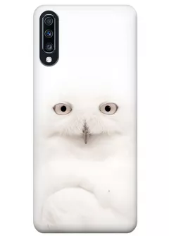 Чехол для Galaxy A70s - Белая сова