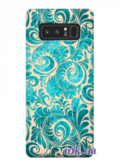 Чехол для Galaxy Note 8 - Красочная роспись