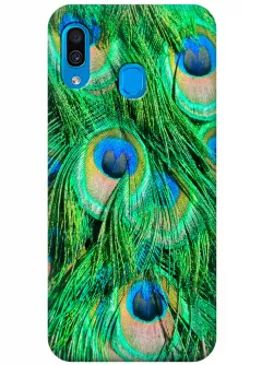 Чехол для Galaxy A30 - Peacock
