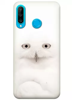 Чехол для Huawei P30 Lite - Белая сова