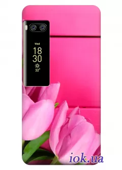 Чехол для Meizu Pro 7 Plus - Весенние цветы