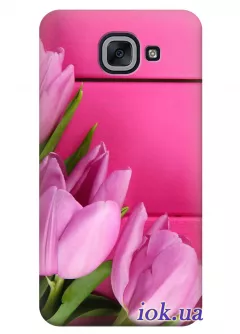 Чехол для Galaxy J7 Max - Весенние цветы