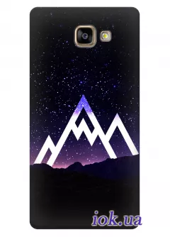 Чехол для Galaxy A9 Pro - Космические горы