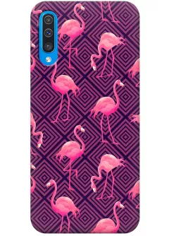 Чехол для Galaxy A50 - Exotic Birds