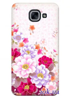 Чехол для Galaxy J7 Max - Шикарные цветы