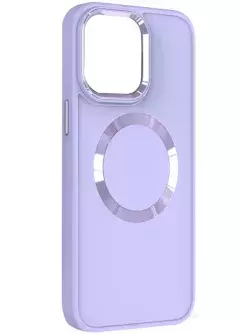 TPU чехол Bonbon Metal Style with MagSafe для Apple iPhone 13 (6.1")