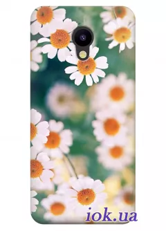 Чехол для Meizu M5c - Полевые цветы