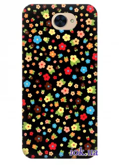 Чехол для Huawei Y7 - Поляна цветов
